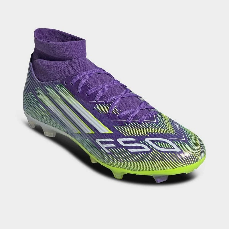 Adidas Men's adidas F50 League Mid Firm/Multi-Ground Soccer Cleats 2
