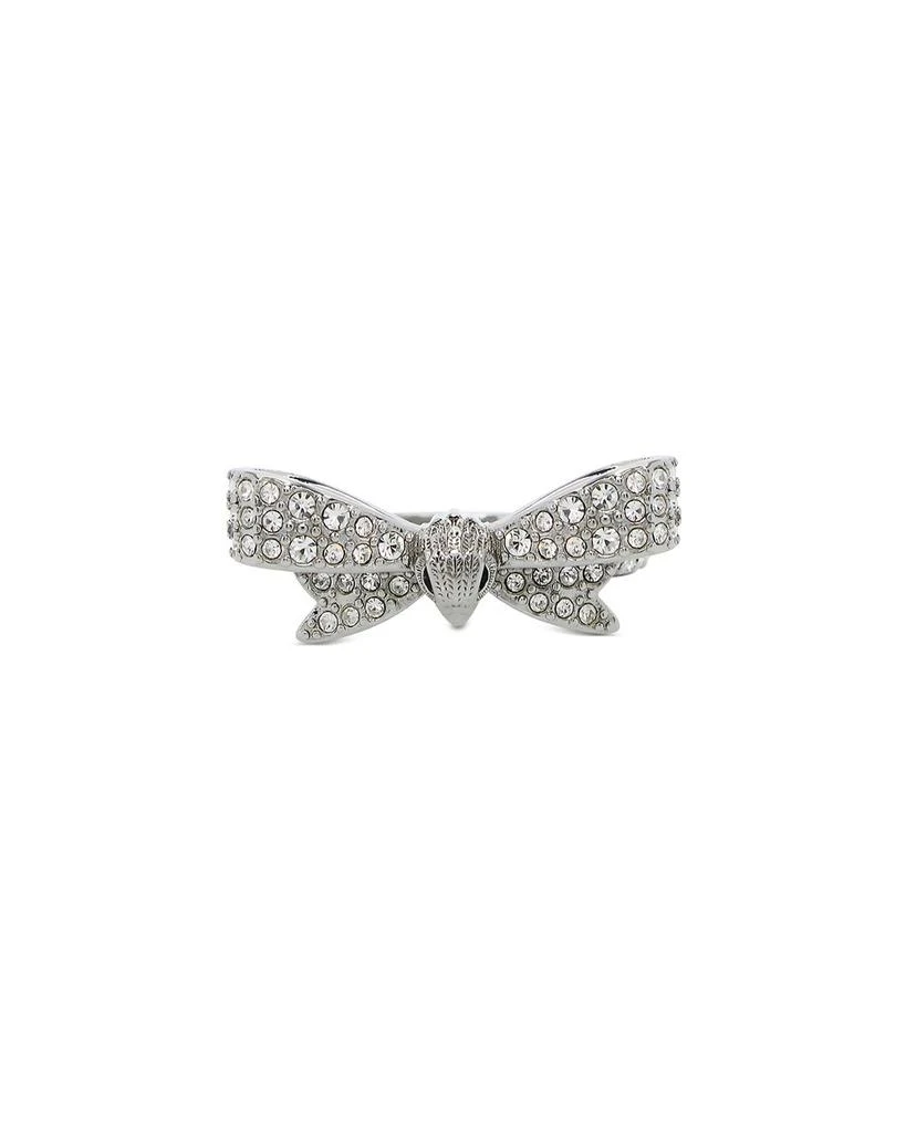 Kurt Geiger Pavé Eagle Head Bow Statement Ring 1
