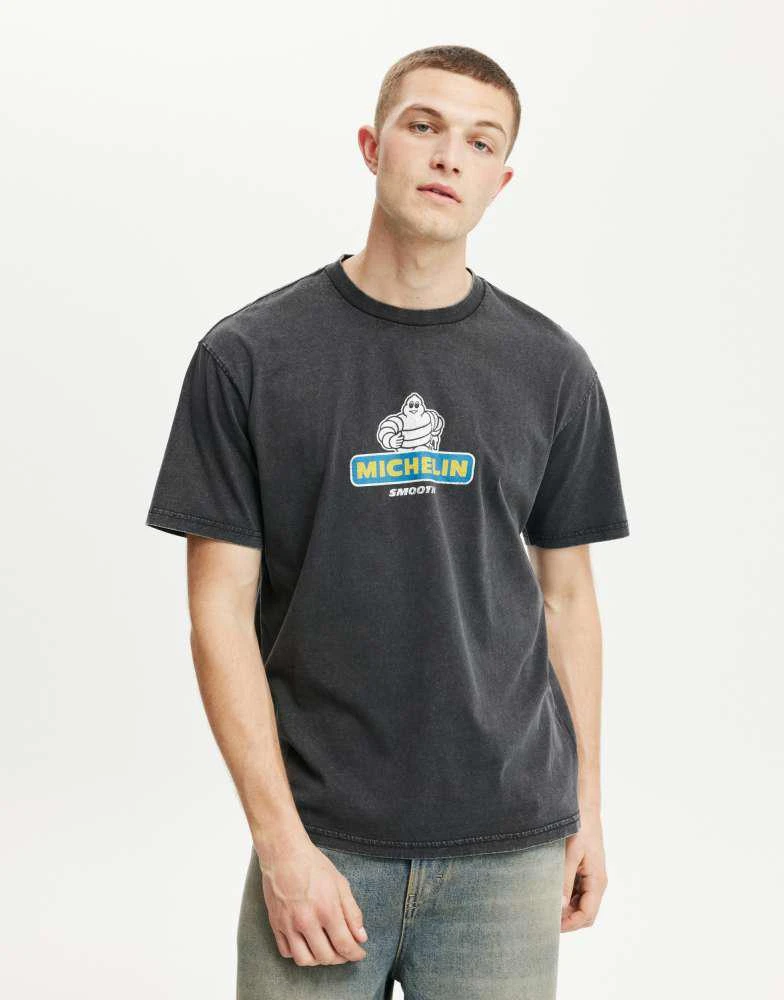 Cotton:On Cotton:On Loose fit michelin t-shirt in black 4