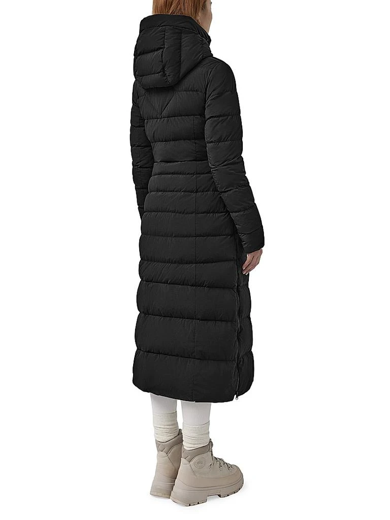 Canada Goose Clair Quilted Nylon Long Coat 4