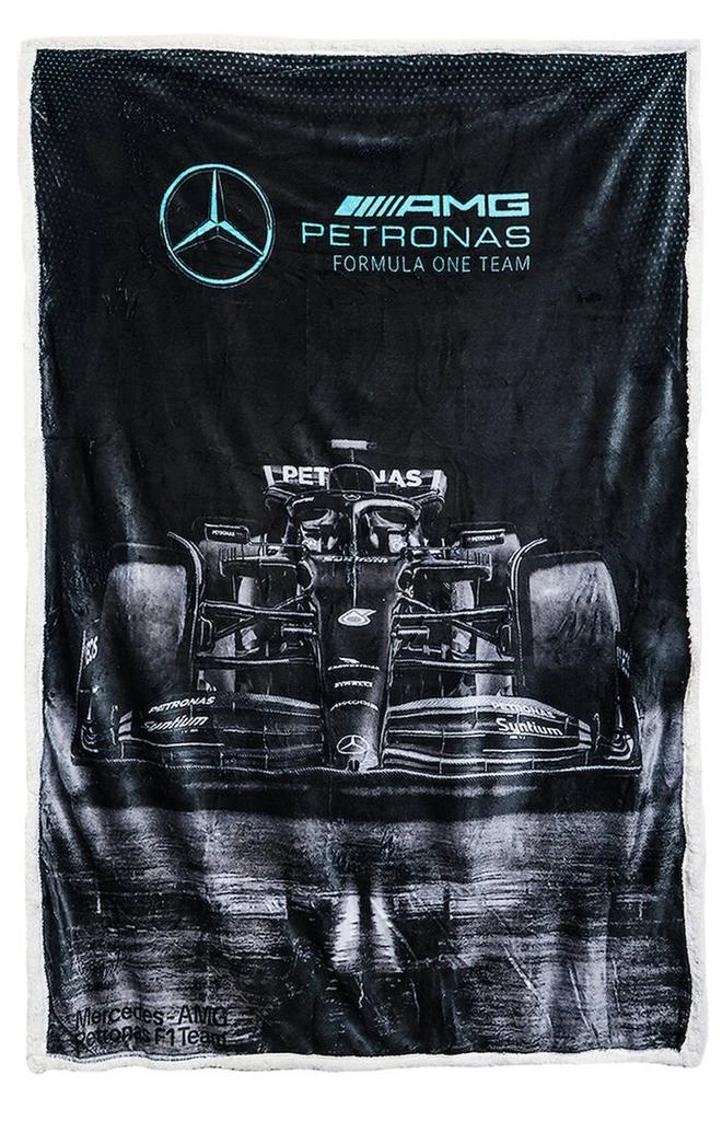 null F1 Mercedes AMG Petronas Official Fleece Blanket 1