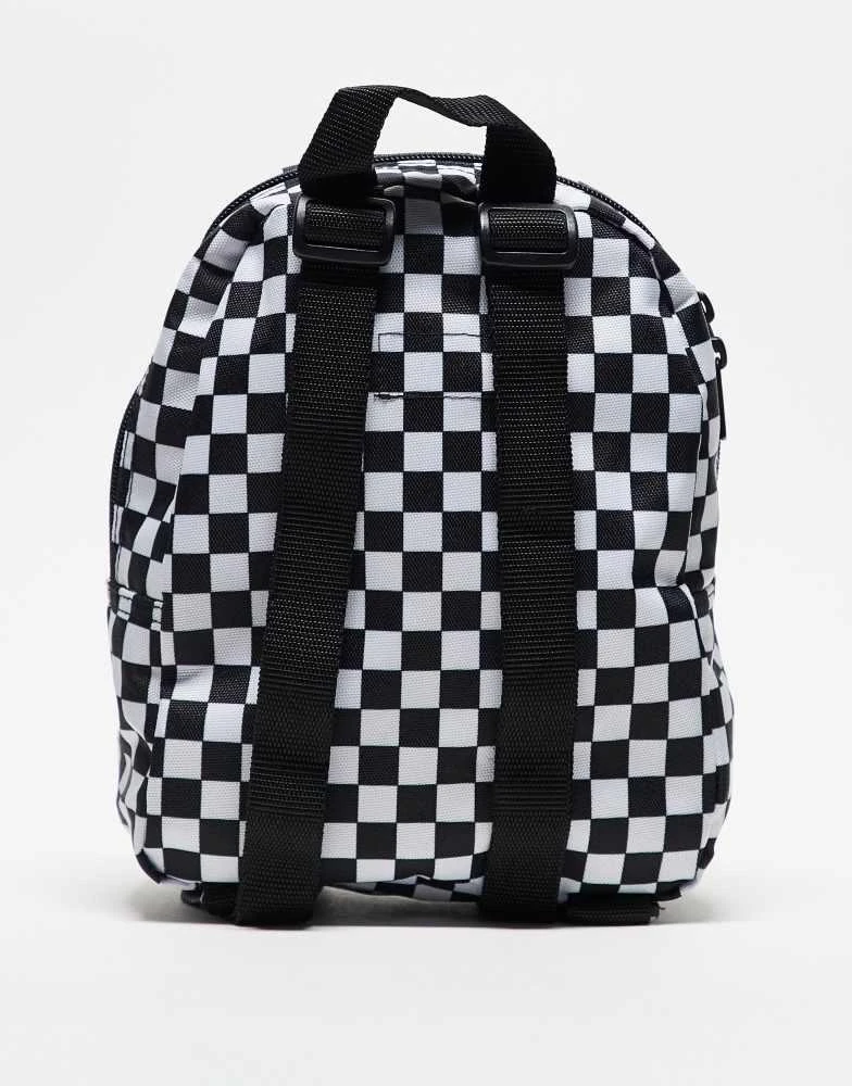 Vans Vans got this mini backpack in black and white 3
