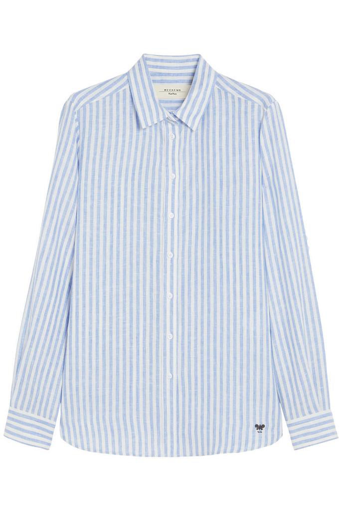 Weekend Max Mara Striped linen shirt