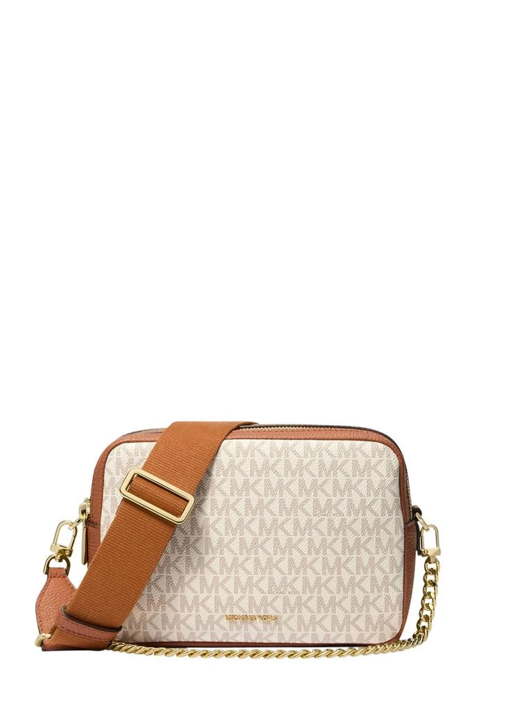 Michael Kors Jet set travel medium pebbled leather crossbody bag 3