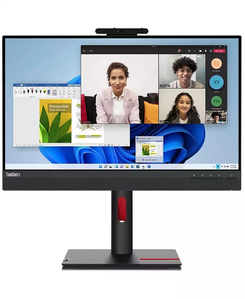 Lenovo Tiny-In-One 24 Gen 5 23.8" 16:9 Full HD Touchscreen IPS WLED LCD Monitor