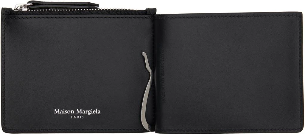 MAISON MARGIELA Black Money Clip Wallet 3