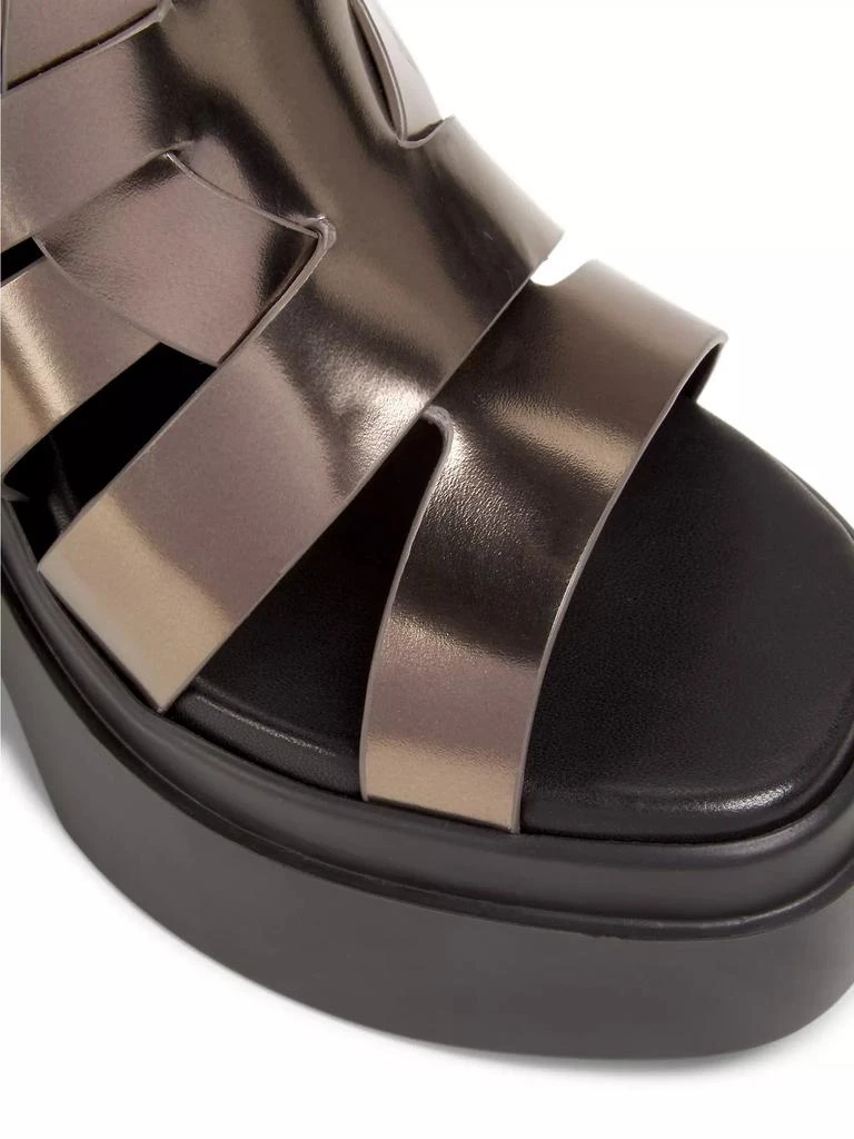 Clergerie Nindy Leather Platform Sandals 6