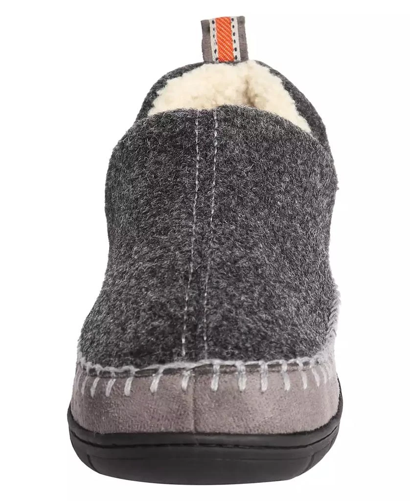 Weatherproof Vintage Men's Vintage Felt Bootie with Faux Shearling Lining and Indoor-Outdoor Sole Slipper 2