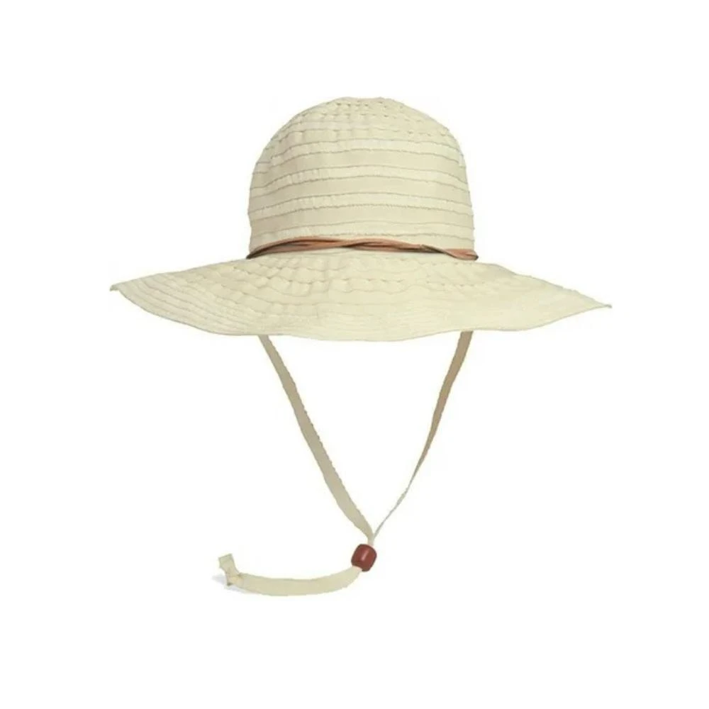 SUNDAY AFTERNOONS Lanai Hat Women's Plumeria Cotton Adjustable Chinstrap ERK515 1