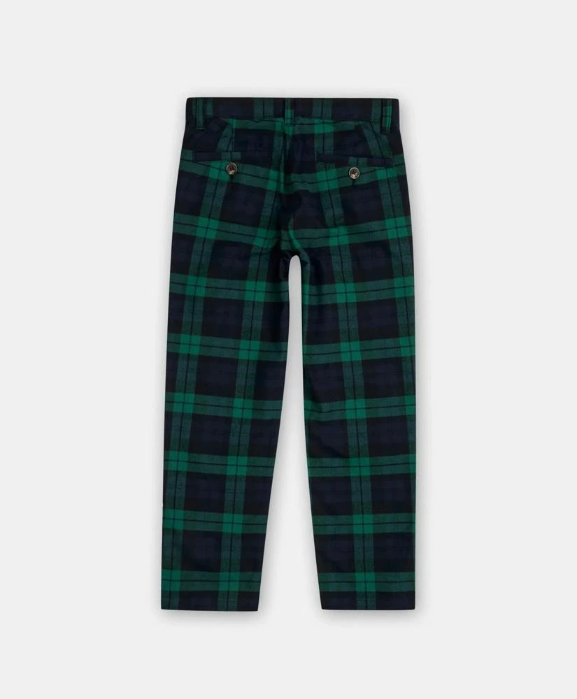 Brooks Brothers Boys Cotton Black Watch Tartan Pants 2