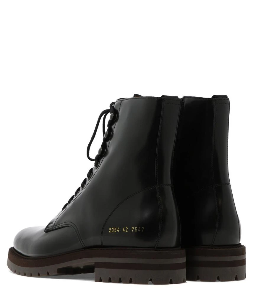 Common Projects Common Projects Zip Detail Combat Boots 4