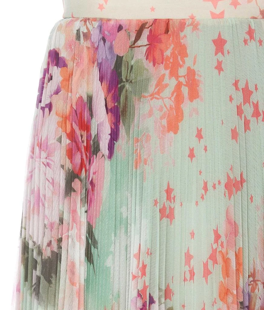 TWINSET TWINSET Floral-Printed Pleated Midi Skirt 3