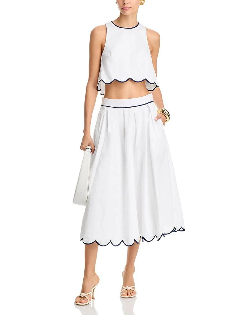 French Connection Alexis Midi Skirt 7