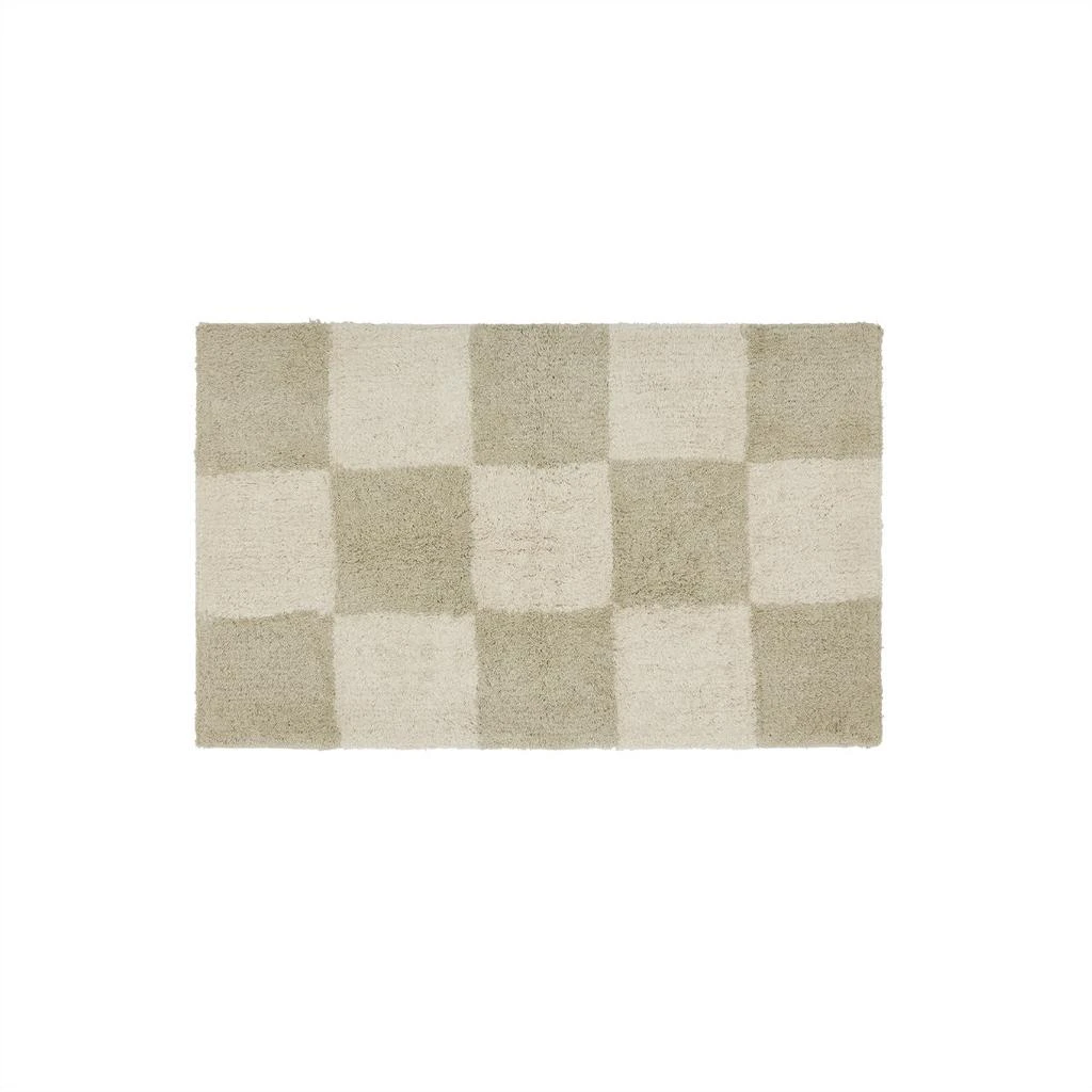 OYOY Living Design Tapis En Coton 80X48Cm - Beige 1