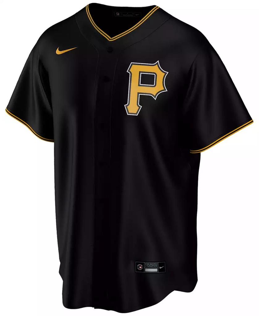 NIKE Men's Pittsburgh Pirates Official Blank Replica Jersey