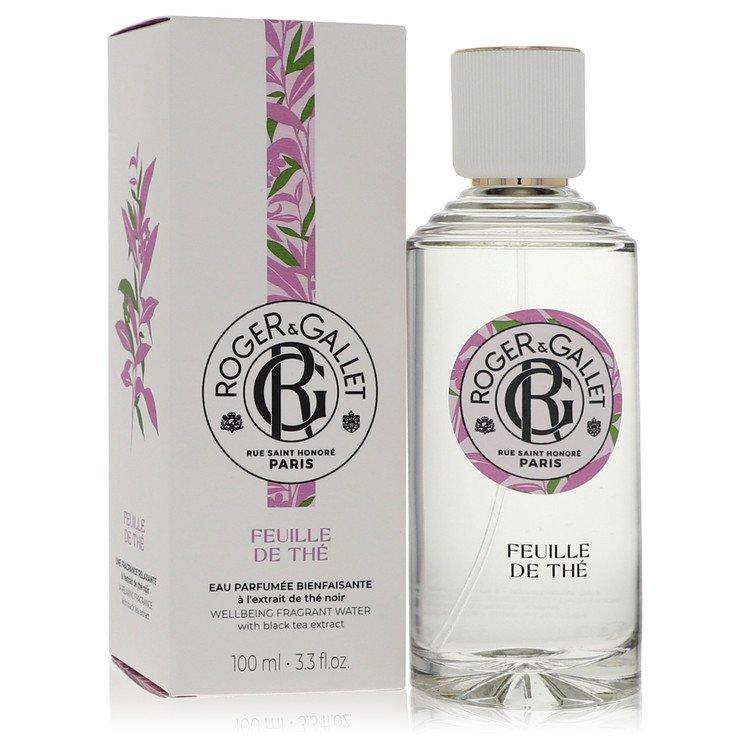 ROGER & GALLET 2pcs Combo  Feuille De The by  Fresh Fragrant Water Spray 3.3 oz Women