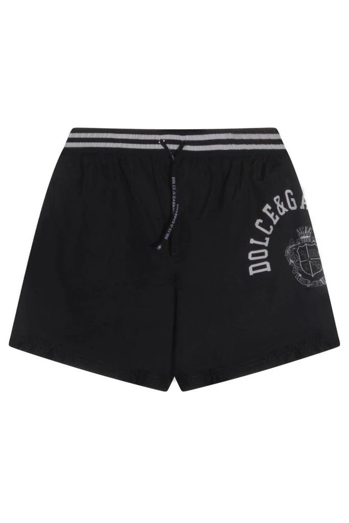 Dolce 
Gabbana Dolce 
Gabbana Kids Drawstring Medium Swim Shorts