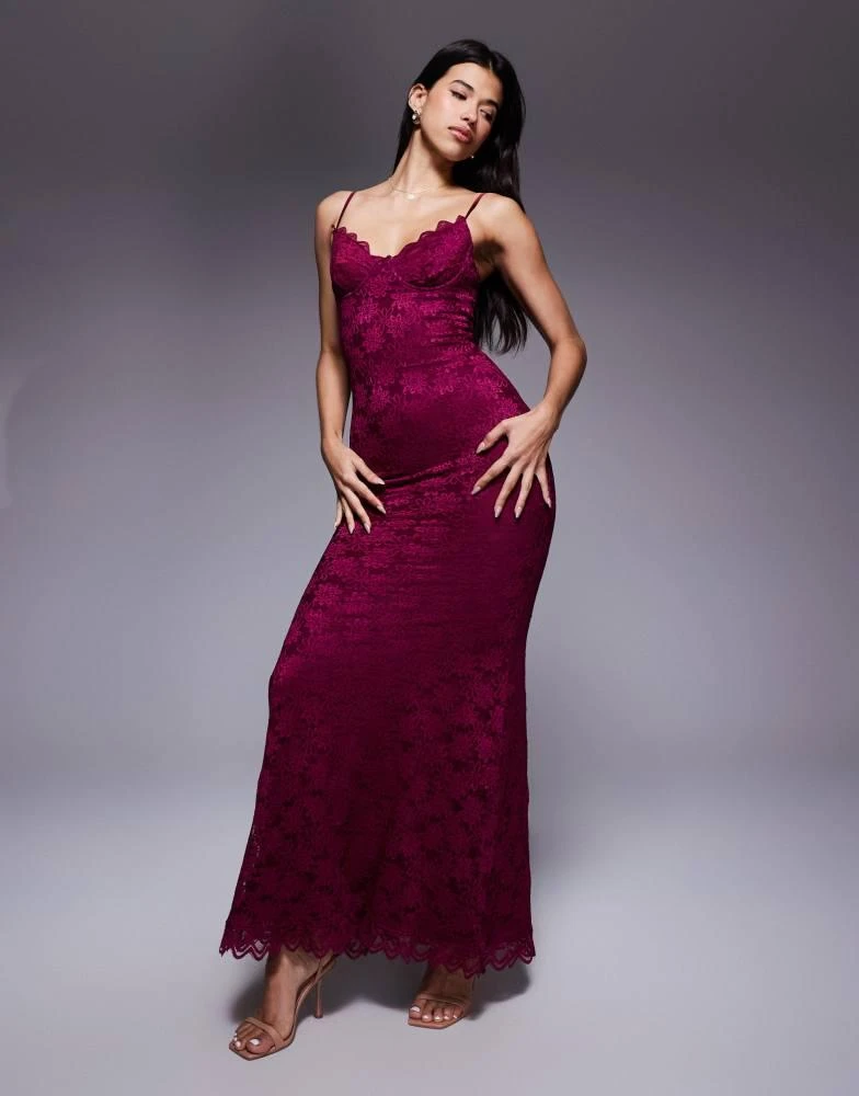 knee length dresses for ladies Marlowe | Fishtail Strappy Maxi Dress