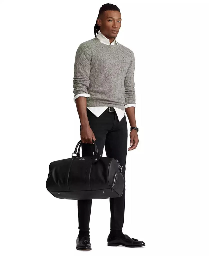 Ralph Lauren Men's Smooth Leather Duffel 5