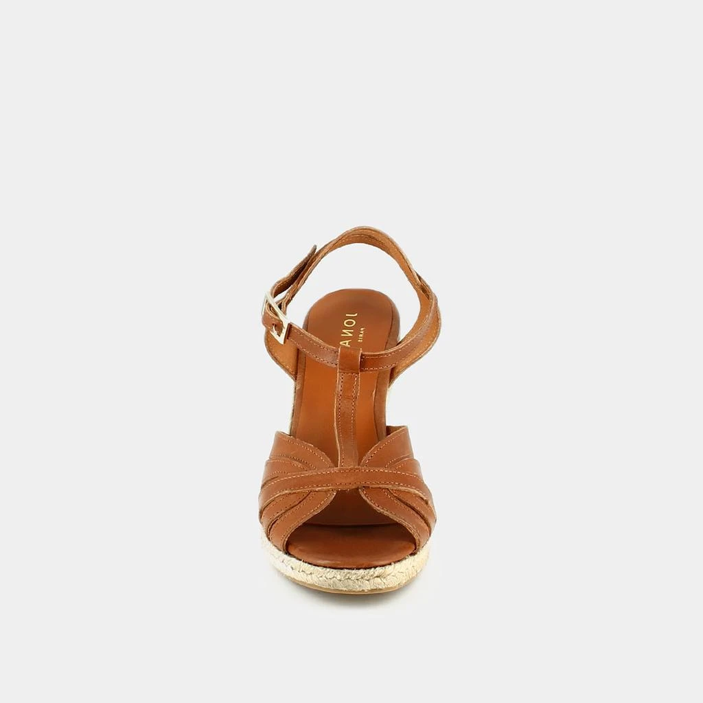 预计3周后发货 JONAK Jonak - Espadrilles Magnolia Cuir  - Cognac 6