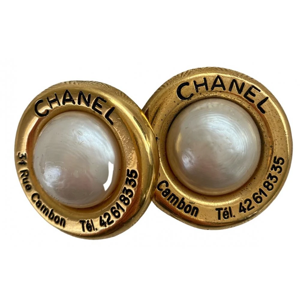 Chanel Chanel Chanel earrings 1