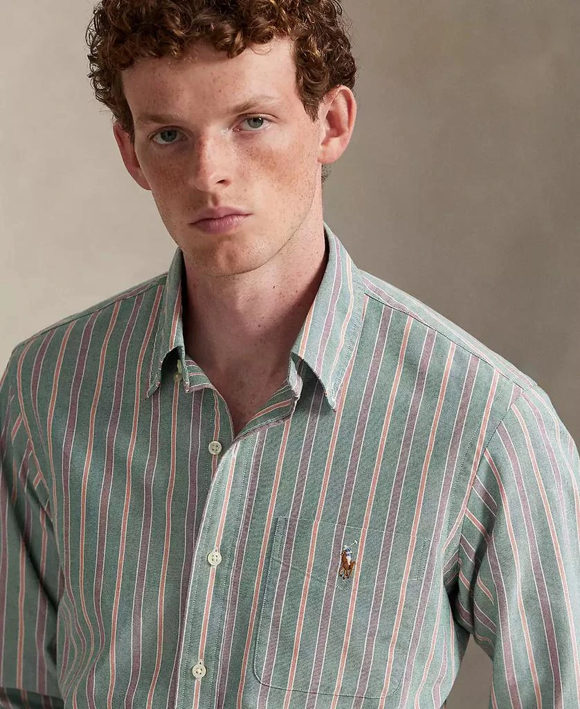 Ralph Lauren Men's Classic-Fit Striped Oxford Shirt 10