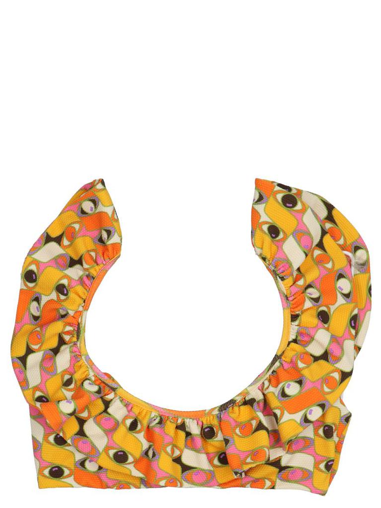 LA DOUBLE J La DoubleJ 'Ruffle' Bikini Top
