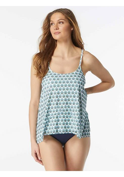Coco Reef Reef Current Bra Sized Mesh Layer Underwire Tankini Top 1