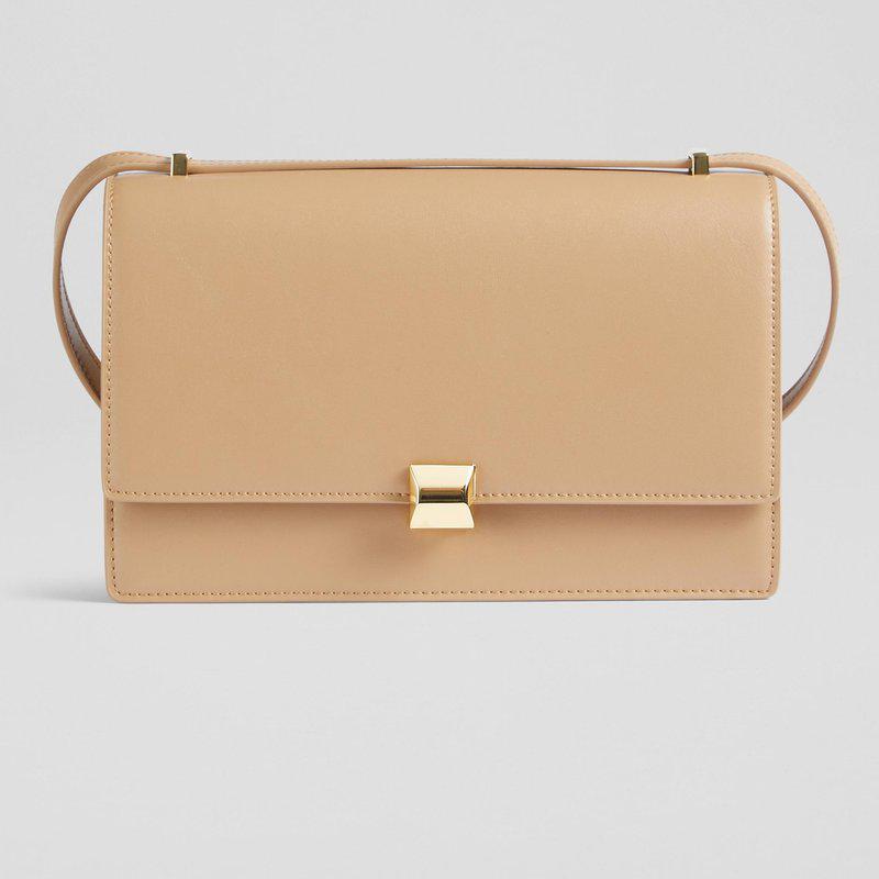 L.K. Bennett Ottie Shoulder Camel