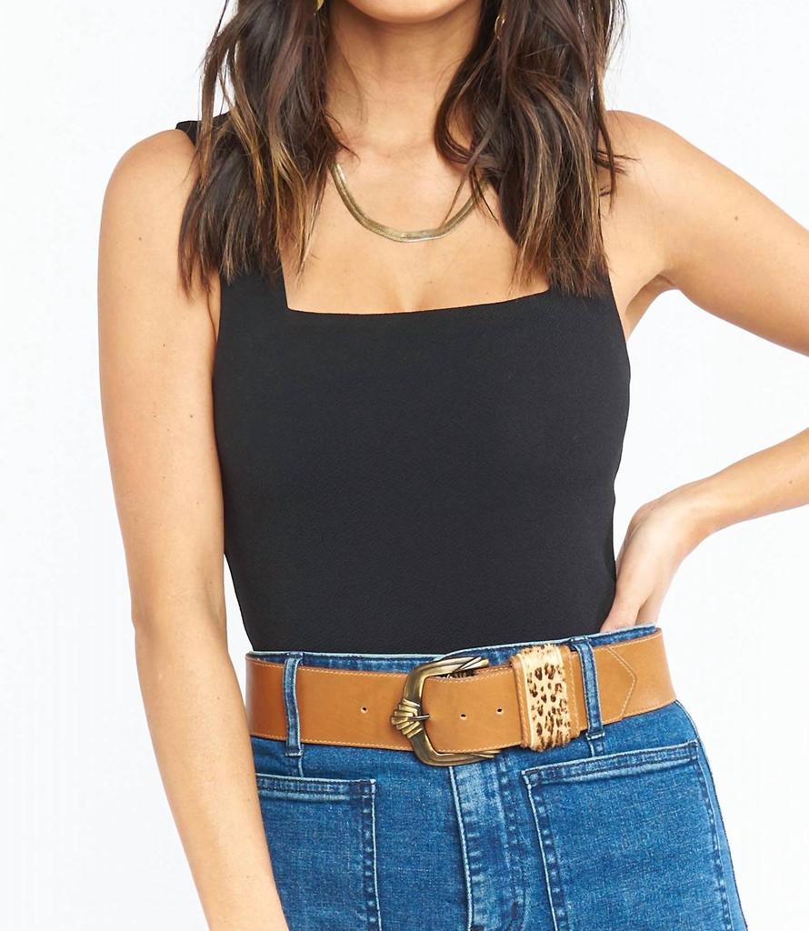 Show Me Your Mumu Dory Bodysuit In Black