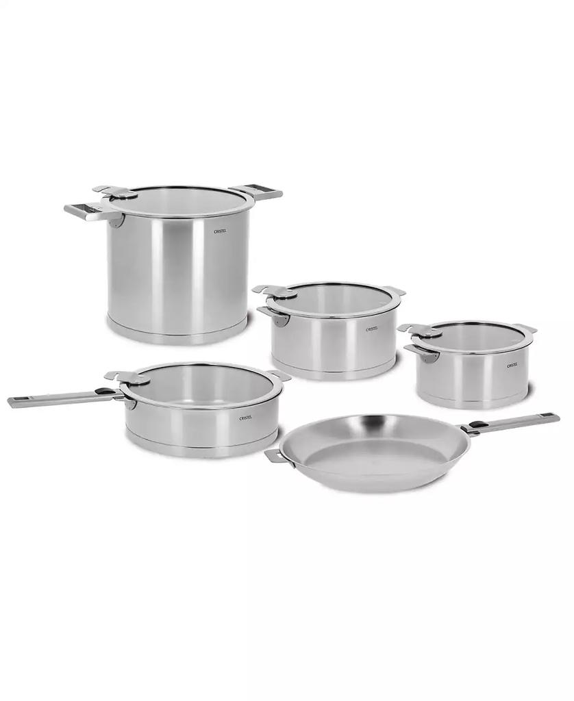 Cristel Strate 13-Piece Stainless Steel Cookware Set