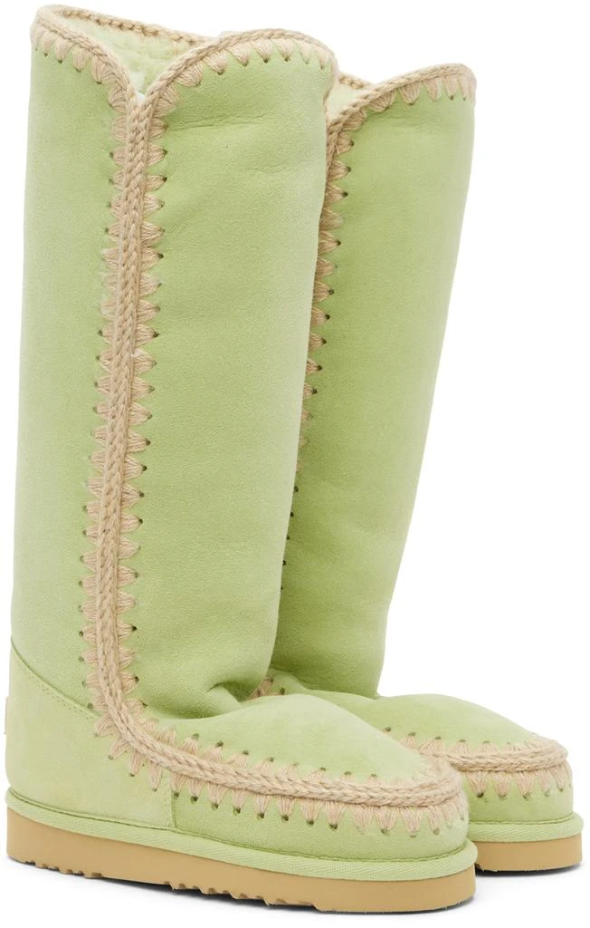 Mou SSENSE Exclusive Green 40 Boots 4