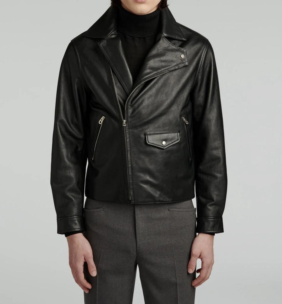 预计3周后发货 Fursac Fursac - Blouson En Cuir - Noir 3