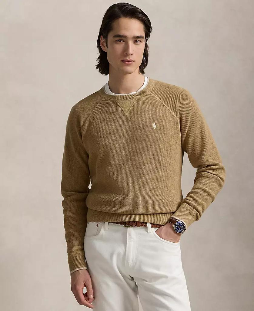 スウェット・トレーナー Polo Ralph Lauren Desert Coloured Cotton Sweatshirt Polo Ralph Lauren Desert coloured cotton sweatshirt – Visamoda