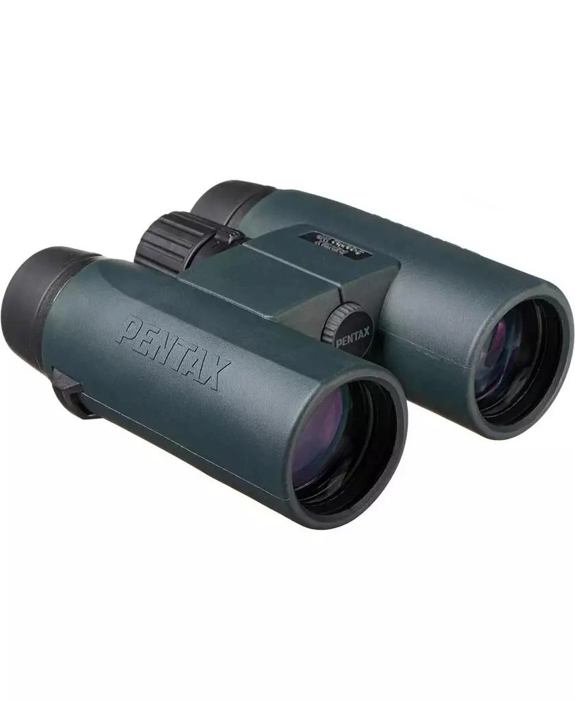 Pentax 10x42 SD Series WP Water Proof Roof Prism Center Focus Binocular with 6.0 Degree Angle of View, Green 2