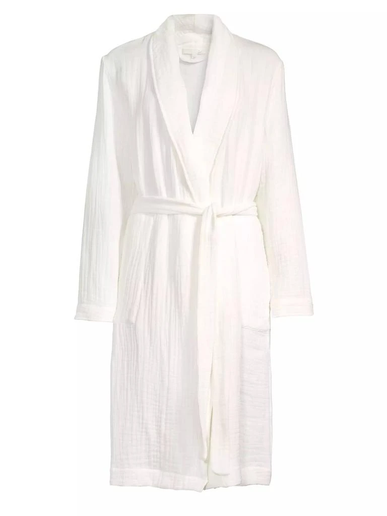 Skin Skin - Zoey Cotton Gauze Long Sleeve Robe 4
