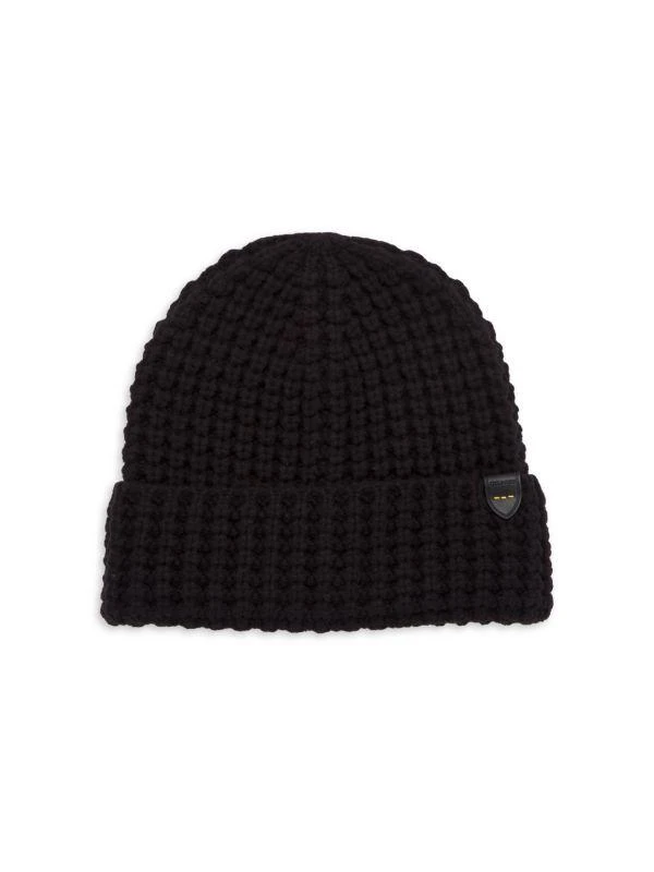 Coach Waffle-Knit Beanie 1