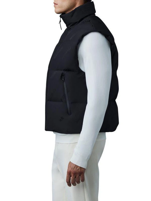 Mackage Larry Jacquard Logo Down Vest 3