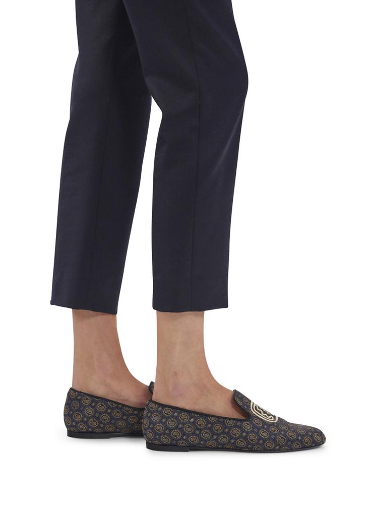 INES DE LA FRESSANGE Embroidered loafers