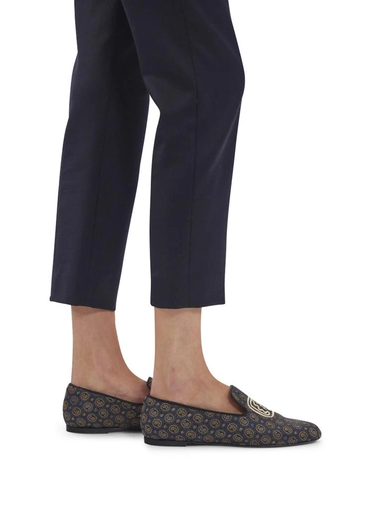 INES DE LA FRESSANGE Embroidered loafers 2