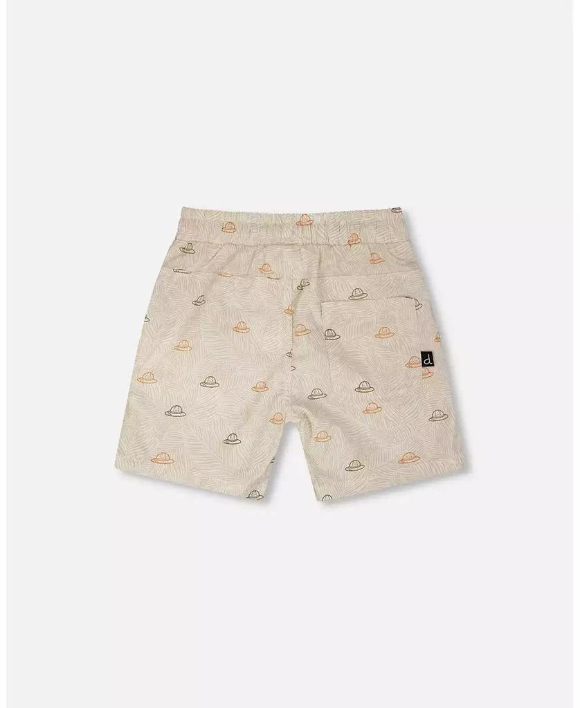 Deux par Deux Toddler Boys Poplin Shorts 3