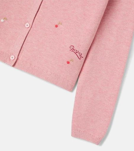 Bonpoint Lilith embroidered cotton cardigan 3