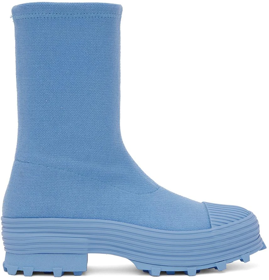 CAMPERLAB Blue Traktori Ankle Boots 1