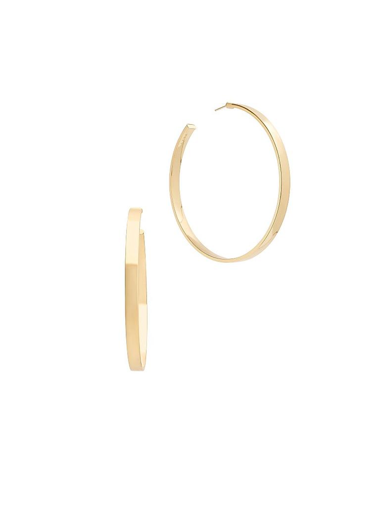 LANA Vanity 14K Yellow Gold Hoop Earrings/40MM