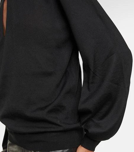 Tom Ford Cutout cashmere and silk turtleneck sweater 5