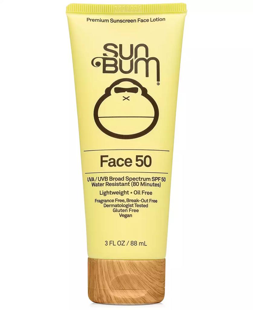 Sun Bum Face Lotion SPF 50, 3-oz.