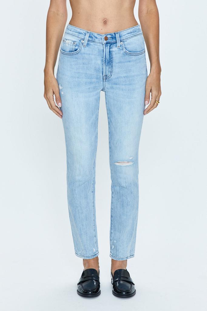 Pistola Denim Madi High Rise Slim - Infinite Distressed