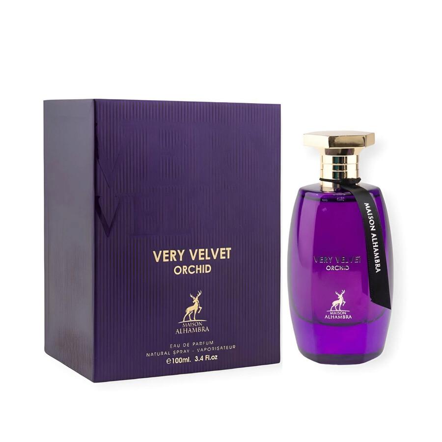 MAISON ALHAMBRA Unisex Very Velvet Orchid EDP Spray 3.4 oz Fragrances 6291108736593