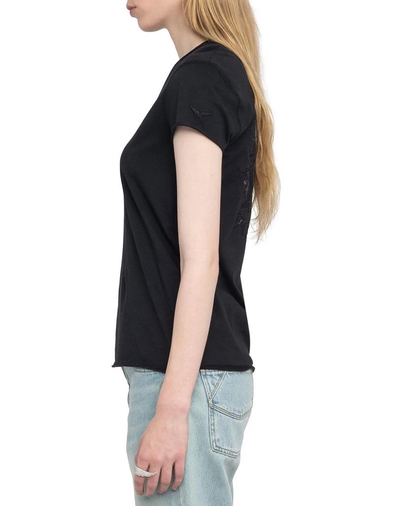 ZADIG & VOLTAIRE Story Fishnet Skull Tee 3