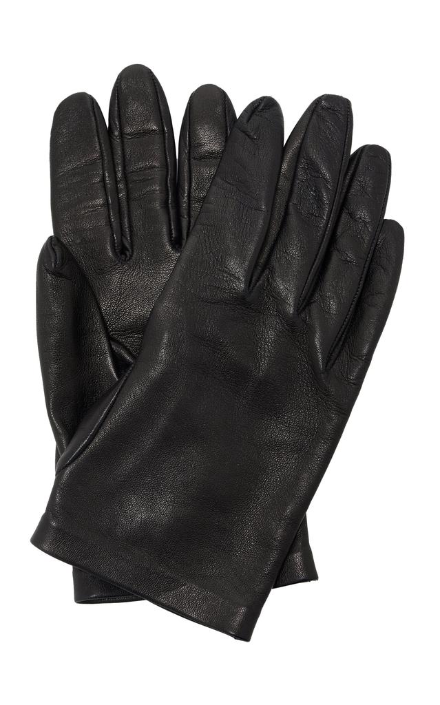 The Row The Row - Lorella Leather Gloves - Black - M - Moda Operandi